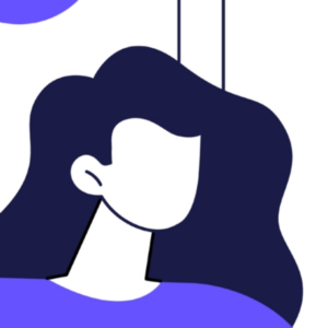 Logo for "The Menopause Project," a Menopause Society initiative, featuring a stylized white "M" and dot inside a dark blue circle, with the organization name—focused on women's health—in dark blue text to the right.